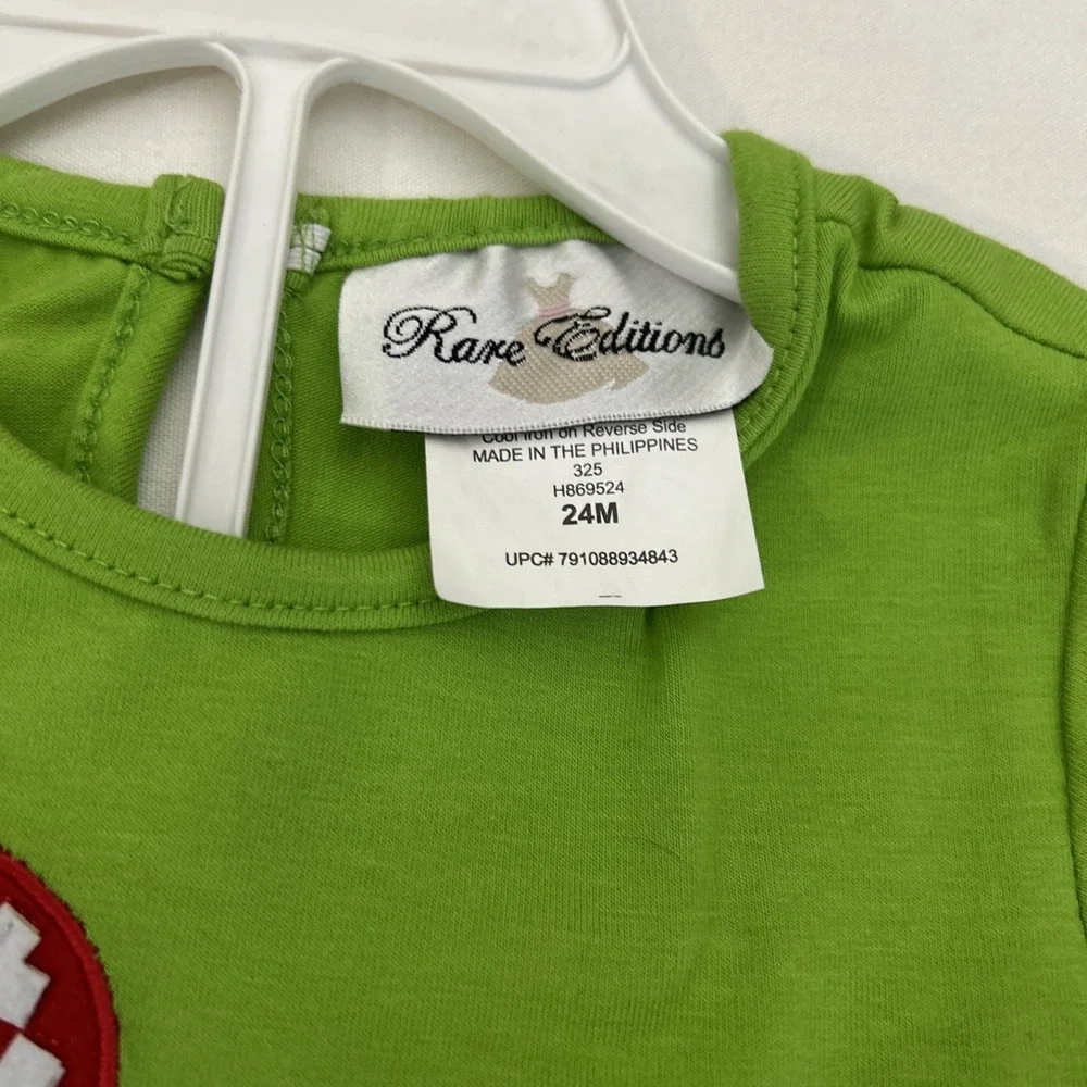 Rare Editions Girls 24mo Christmas Penguin Bow Hat Snowflake Outfit B127‎
